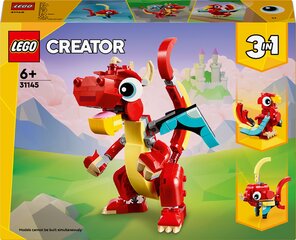 31145 LEGO® Creator Красный дракон цена и информация | Конструкторы и кубики | hansapost.ee