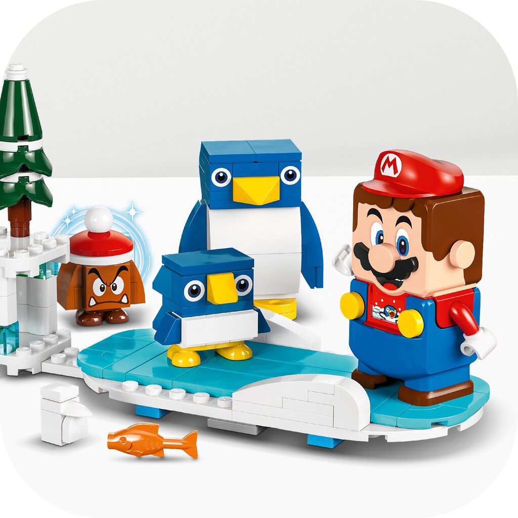 71430 LEGO® Super Mario Penguin Приключения семьи пингвинов на снегу -  дополнительный набор цена | hansapost.ee