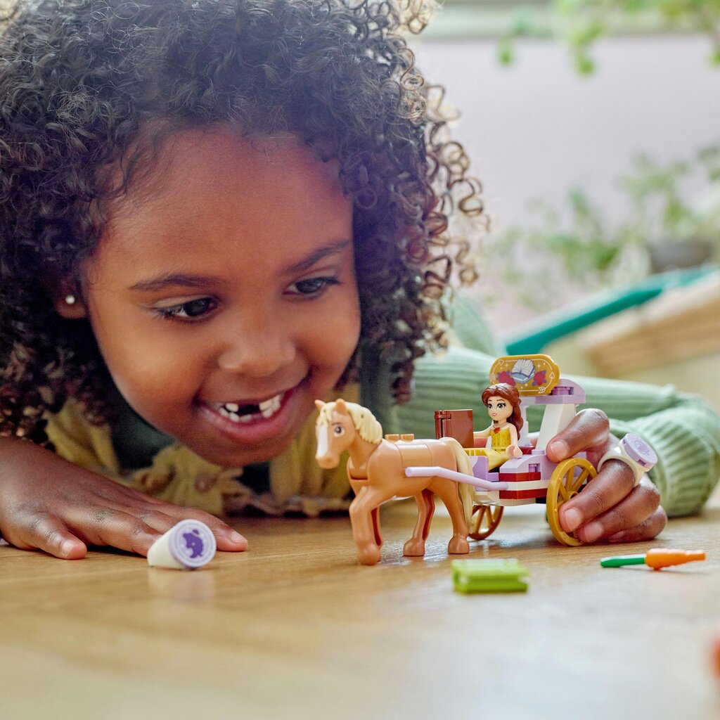 43233 LEGO® Disney Princess Belle muinasjutuline hobusevanker цена и информация | Klotsid ja konstruktorid | hansapost.ee