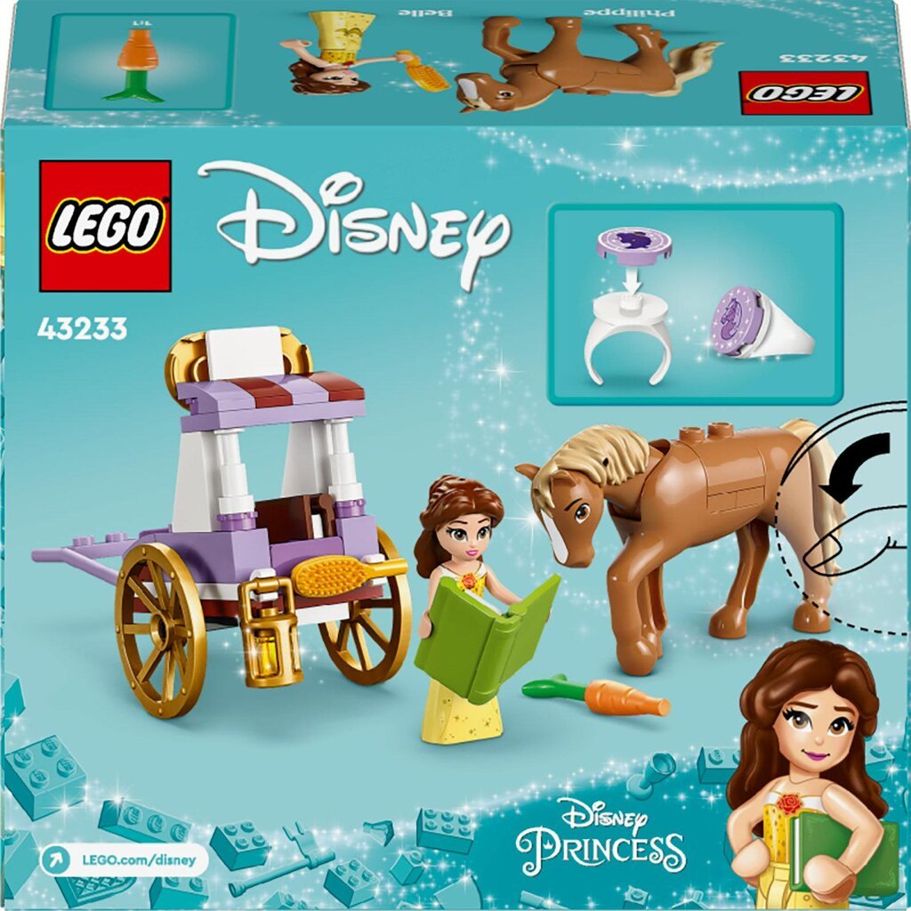 43233 LEGO® Disney Princess Belle muinasjutuline hobusevanker hind ja info | Klotsid ja konstruktorid | hansapost.ee