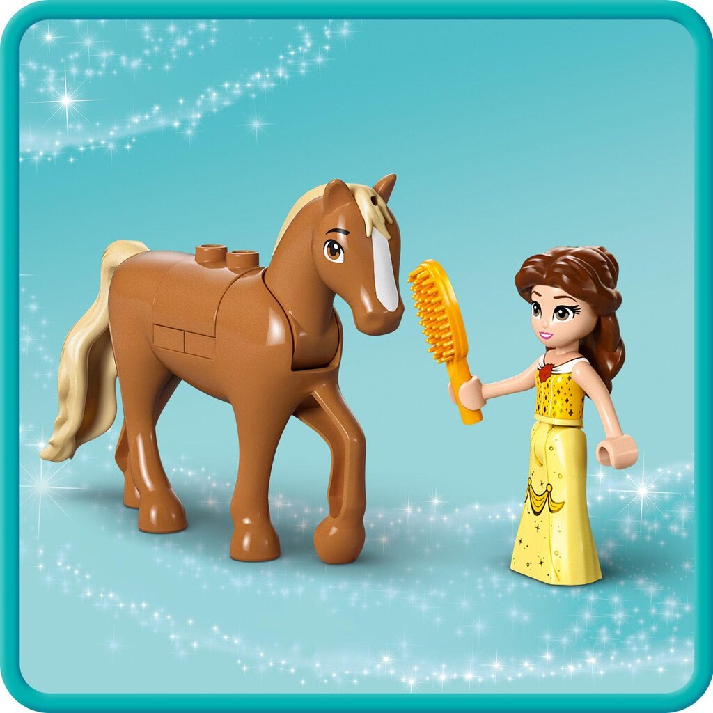 43233 LEGO® Disney Princess Belle muinasjutuline hobusevanker цена и информация | Klotsid ja konstruktorid | hansapost.ee