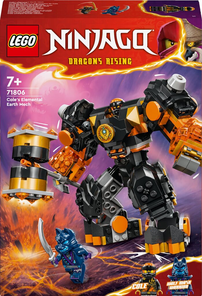 Ninjago clearance cole mech