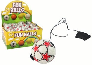 Nööriga pall, valge, 6 cm цена и информация | Развивающие игрушки для детей | hansapost.ee