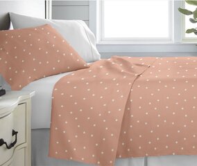 KOODI voodipesukomplekt Star roosa 220 x 210 2x 5