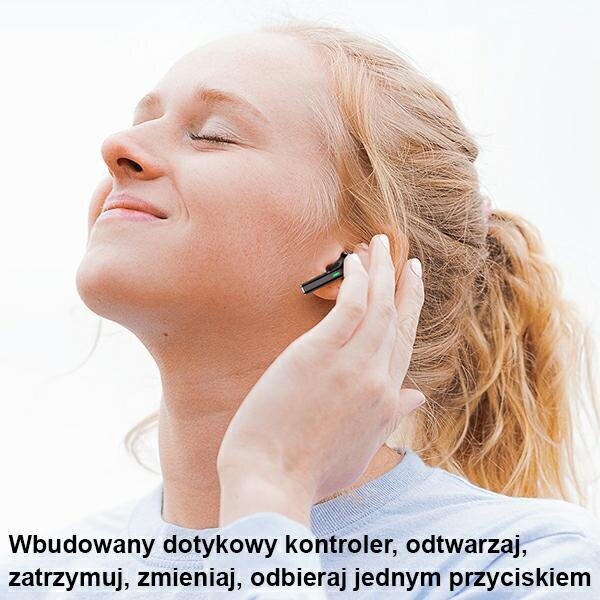 Słuchawki Bluetooth 5.3 T26 Pro TWS Black цена и информация | Kõrvaklapid | hansapost.ee