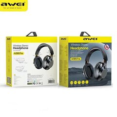AWEI słuchawki nauszne Bluetooth A997BL czarny|black hind ja info | Kõrvaklapid | hansapost.ee