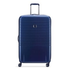 Suur kohver topeltratastega Delsey, 76cm, sinine hind ja info | Kohvrid, reisikotid | hansapost.ee