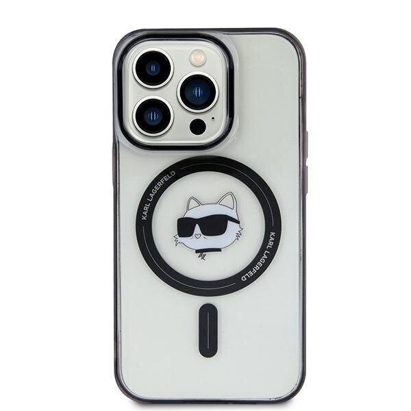 CG Mobile Karl Lagerfeld MagSafe Case KLHMP15MHCHNOTK цена и информация | Telefonide kaitsekaaned ja -ümbrised | hansapost.ee