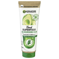 Niisutav kätekreem avokaadoga Garnier Hand Superfood, 75 ml цена и информация | Кремы, лосьоны для тела | hansapost.ee