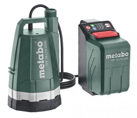 Погружной дренажный насос аккумуляторный Metabo TPF 18 LTX 2200 цена и информация | Metabo Спорт, досуг, туризм | hansapost.ee