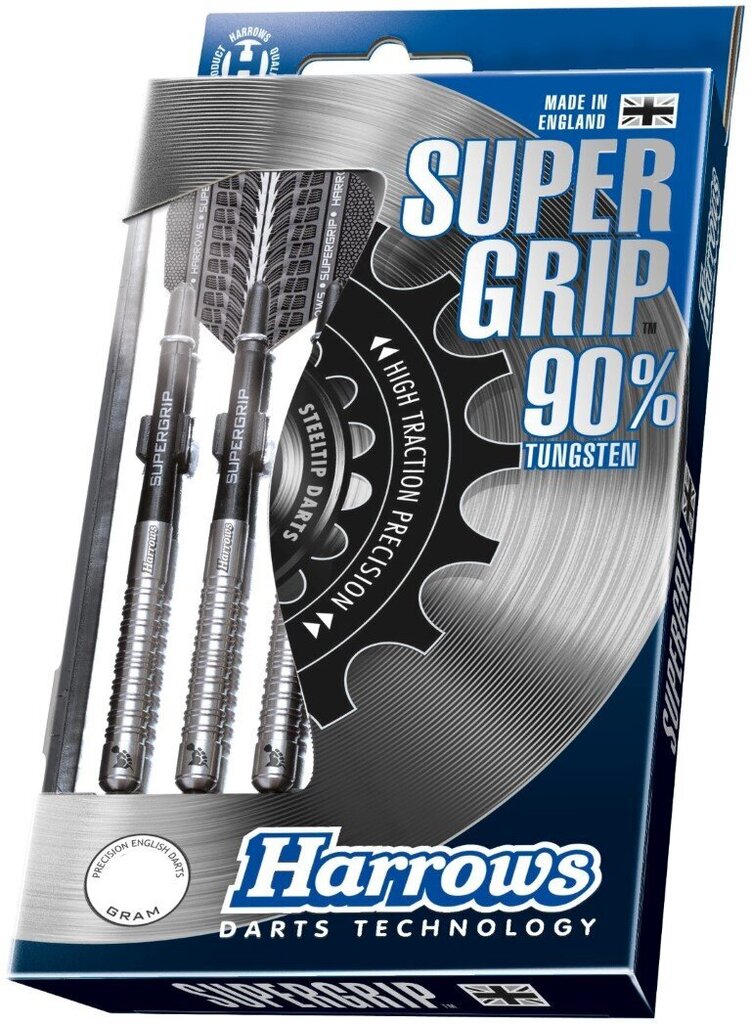 Noolemängu komplekt Harrows Supergrip, 3x22g hind ja info | Noolemängud | hansapost.ee