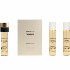 Parfüümvee komplekt Chanel Gabrielle Essence EDP naistele, 3 x 20 ml hind ja info | Parfüümid naistele | hansapost.ee