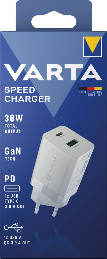 Varta Speed Charger hind ja info | Laadijad mobiiltelefonidele | hansapost.ee