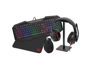 Набор Subsonic Raiden Pro Gamer Pack 5 in1 Qwerty SA5605-Q цена и информация | Клавиатуры | hansapost.ee