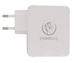 Rebeltec wall charger H410 Turbo QC3.0 4 ports white цена и информация | Зарядные устройства для телефонов | hansapost.ee