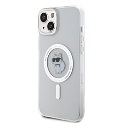 Karl Lagerfeld KLHMP15MHFCCNOT iPhone 15 Plus | 14 Plus 6.7" transparent hardcase IML Choupette MagSafe цена и информация | Чехлы для телефонов | hansapost.ee