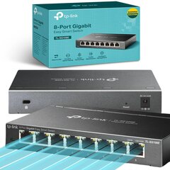 Коммутатор Tp-Link Tl-Sg108E цена и информация | Коммутаторы (Switch) | hansapost.ee