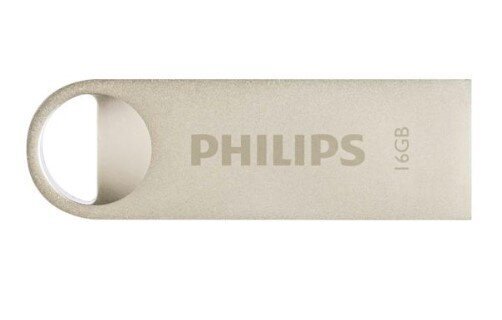 USB-andmekandja Philips, 2.0 16GB Moon hind ja info | Mälupulgad | hansapost.ee