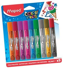 Клей глянцевый Maped Color Peps, 9 шт. цена и информация | Канцелярские товары | hansapost.ee