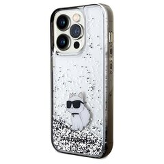 Karl Lagerfeld KLHCP14XLKCNSK iPhone 14 Pro Max 6.7" transparent hardcase Liquid Glitter Choupette цена и информация | Чехлы для телефонов | hansapost.ee