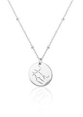 Hõbedast kaelakee naistele JVD Gemini SVLN0327XH2BIBL price and information | Necklaces | hansapost.ee