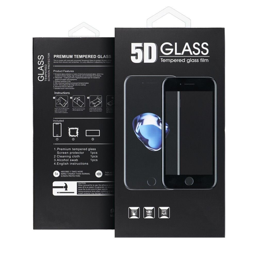 5D Full Glue Tempered Glass цена и информация | Ekraani kaitseklaasid ja kaitsekiled | hansapost.ee