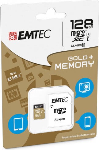 Emtec ECMSDM128GXC10GP цена и информация | Mälukaardid mobiiltelefonidele | hansapost.ee