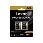 Lexar SDXC 128 GB + 128 GB hind ja info | Mälukaardid mobiiltelefonidele | hansapost.ee