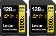 Lexar SDXC 128 GB + 128 GB цена и информация | Mälukaardid mobiiltelefonidele | hansapost.ee