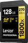 Lexar SDXC 128 GB + 128 GB hind ja info | Mälukaardid mobiiltelefonidele | hansapost.ee