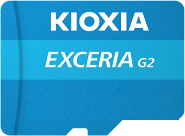 Kioxia Micro SD Exceria G2 hind ja info | Mälukaardid mobiiltelefonidele | hansapost.ee