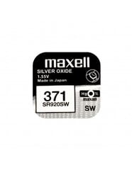 Maxell 371/370/SR 920 SW/G6 цена и информация | Батарейки | hansapost.ee