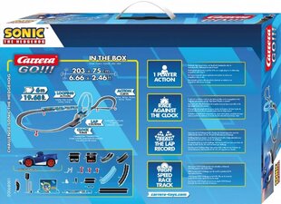 Гоночная трасса Carrera Go Sonic Challenger, 6,0 м цена и информация | Игрушки для мальчиков | hansapost.ee