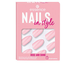 Kunstküüned Essence Nails In Style nr 14 Rose and Shine, 12 tk hind ja info | Maniküüri ja pediküüri tarvikud | hansapost.ee