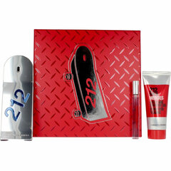 Komplekt Carolina Herrera 212 Men Heroes meestele: dušigeel, 100 ml + EDT, 10 ml + EDT, 90 ml hind ja info | Parfüümid meestele | hansapost.ee