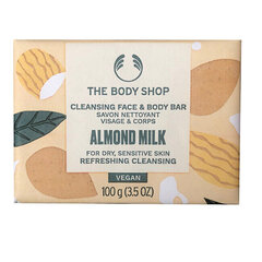 Puhastav näo- ja kehaseep The Body Shop Clean sing Face & Body Bar, 100 g hind ja info | Dušigeelid, õlid | hansapost.ee