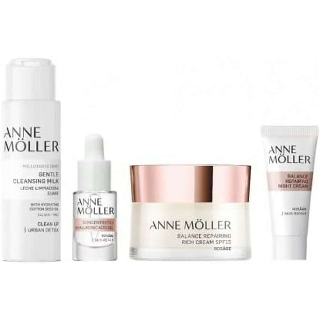 Taastav kosmeetikakomplekt näole Anne Möller Rosâge Balance Rich Repairing Cream, 4 tk. цена и информация | Näokreemid | hansapost.ee
