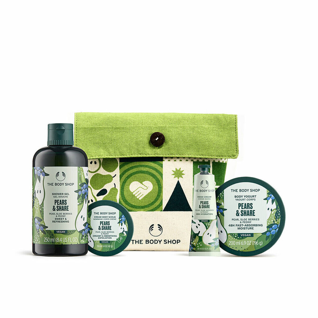 Kehakosmeetika komplekt The Body Shop Pears & Share, 5 tk. цена и информация | Kehakreemid, kehaõlid ja losjoonid | hansapost.ee