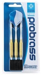 Комплект дротиков Harrows Softip Pro Brass, 3x16 г цена и информация | Дартс | hansapost.ee