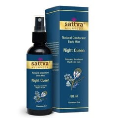 Deodorant Sattva Ayurveda Night Queen, 80 ml hind ja info | Deodorandid | hansapost.ee