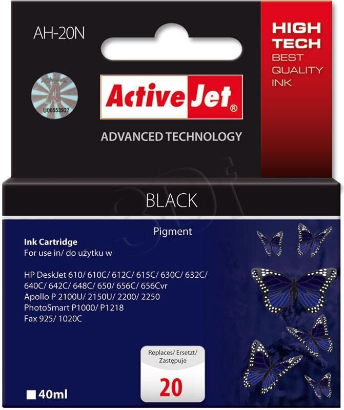 Activejet AH-20N цена и информация | Tindiprinteri kassetid | hansapost.ee