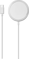 Vivanco беспроводное зарядное устройство Magnetic 15W Apple iPhone, белый (62960) цена и информация | Зарядные устройства для телефонов | hansapost.ee
