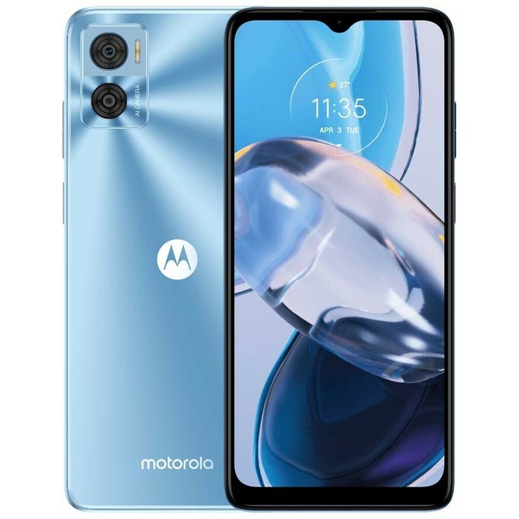 Motorola Moto E22 XT2239-6, 64 GB, Dual SIM Blue hind ja info | Telefonid | hansapost.ee