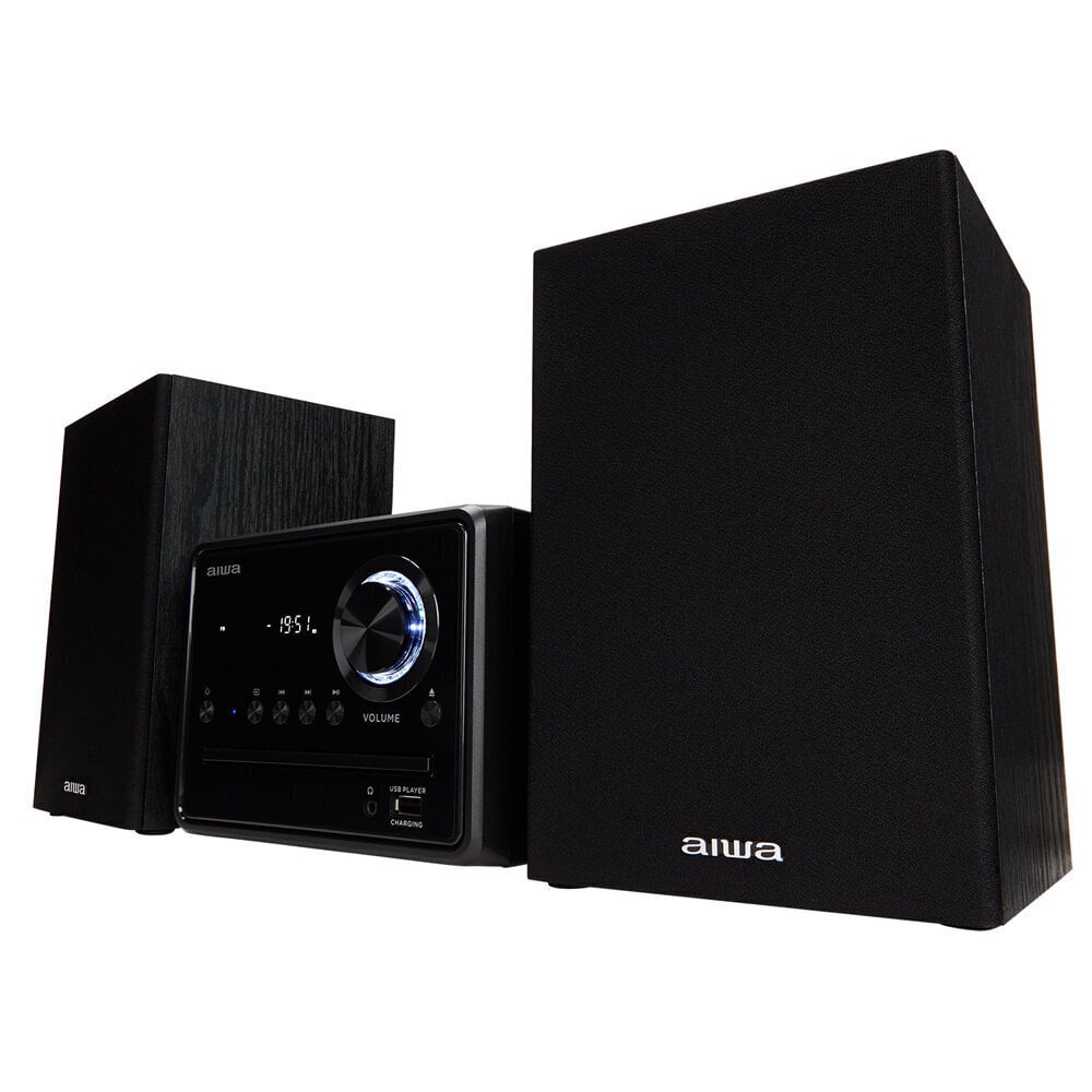 Kodune audio mikrosüsteem Aiwa MSBTU-300 black hind ja info | Muusikakeskused | hansapost.ee