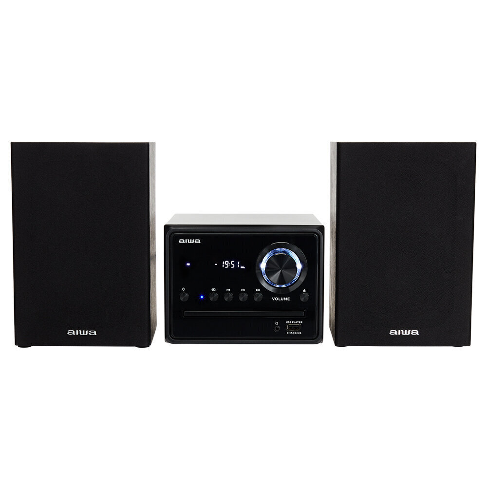 Kodune audio mikrosüsteem Aiwa MSBTU-300 black hind ja info | Muusikakeskused | hansapost.ee