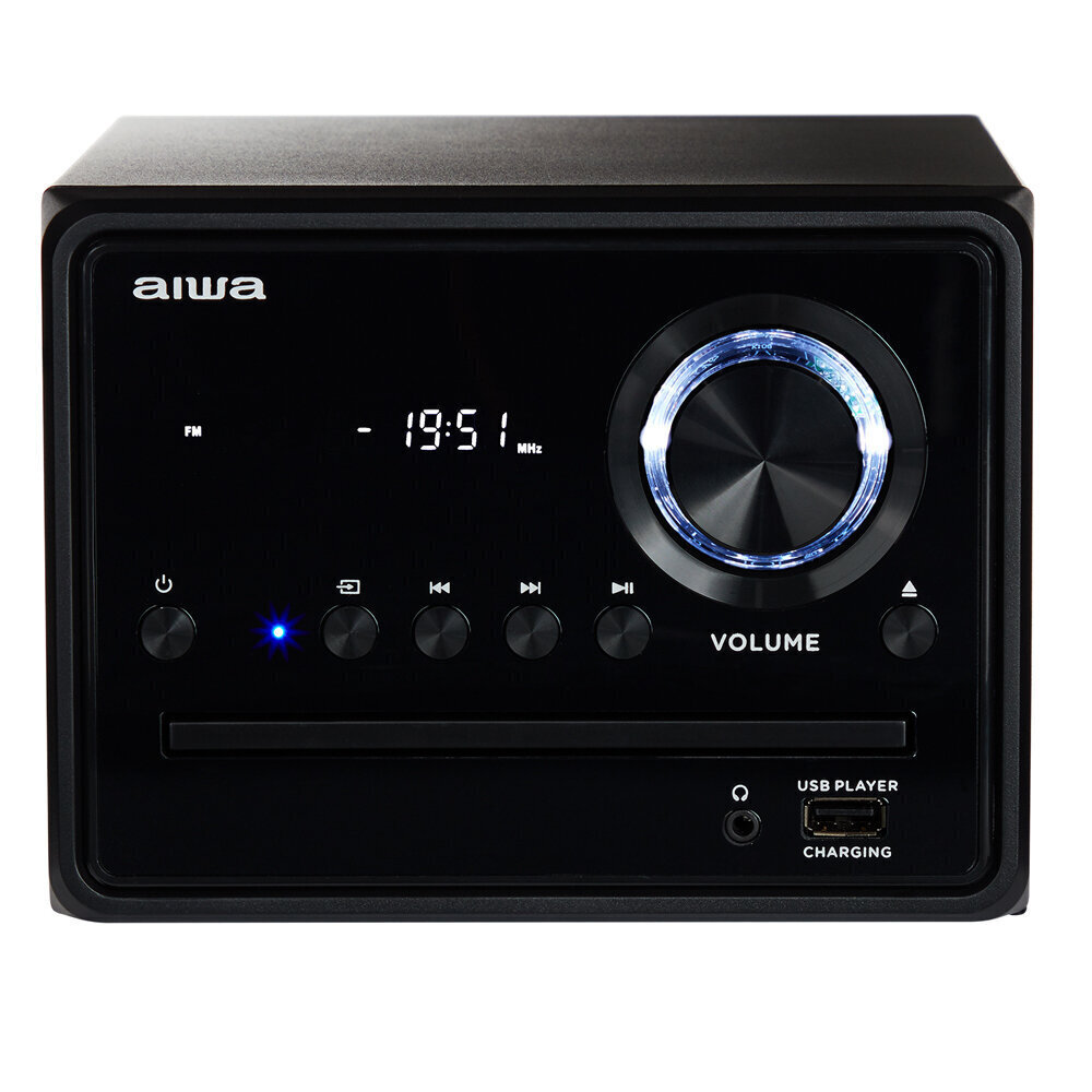 Kodune audio mikrosüsteem Aiwa MSBTU-300 black hind ja info | Muusikakeskused | hansapost.ee