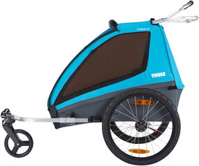 Велосипедная коляска Thule Coaster XT, синий цвет цена и информация | Прицепы для велосипеда | hansapost.ee