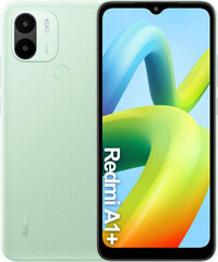 Xiaomi Redmi A1 Plus, 32 GB, Dual SIM Green цена и информация | Мобильные телефоны | hansapost.ee