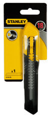 Нож для обоев Stanley 0-10-151, 18мм цена и информация | Механические инструменты | hansapost.ee