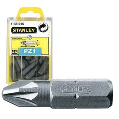 Kruvikeeraja ots ristpeaga Stanley PZ2 25mm (25tk) 1-68-949 price and information | Käsitööriistad | hansapost.ee